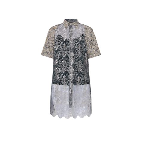 louis vuitton sea seashell|Products by Louis Vuitton: Seashell Embroidery Lace Shirt.